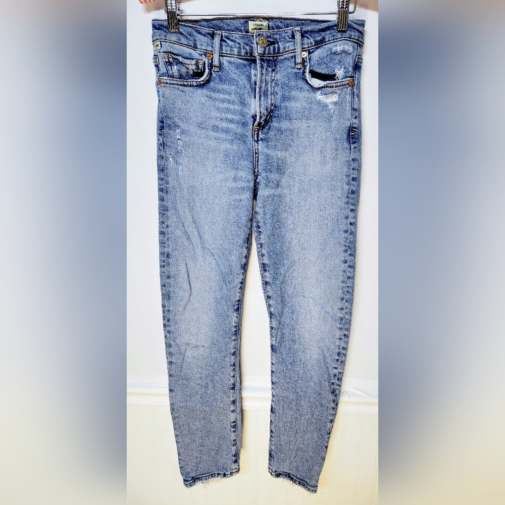 Citizens Of Humanity Women’s 26 Harlow Ankle Mid Rise Slim Jeans 0010